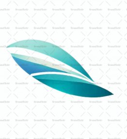 Abstraktes Surfbrett und Wellen